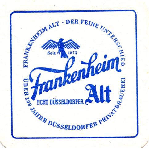 düsseldorf d-nw franken quad 5a (185-o r der feine-blau) 